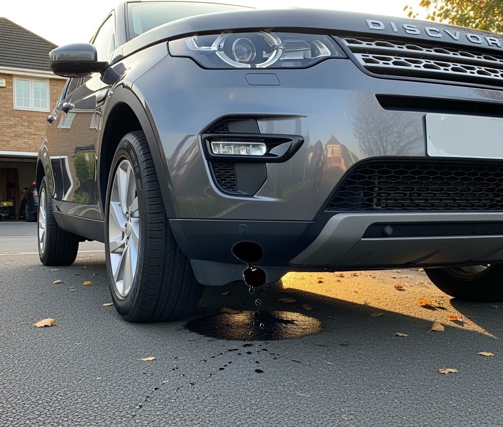 Car Leaking Oil