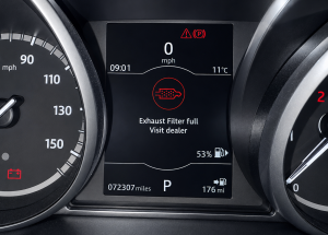 Land Rover DPF Fault Diagnosed